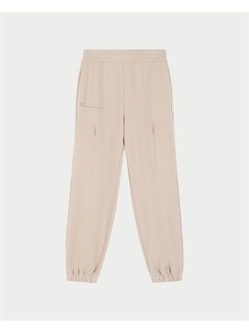 Pantalon de survêtement EA7 pour fille avec poches EMPORIO ARMANI EA7 | 7G000040-AF12501U6155